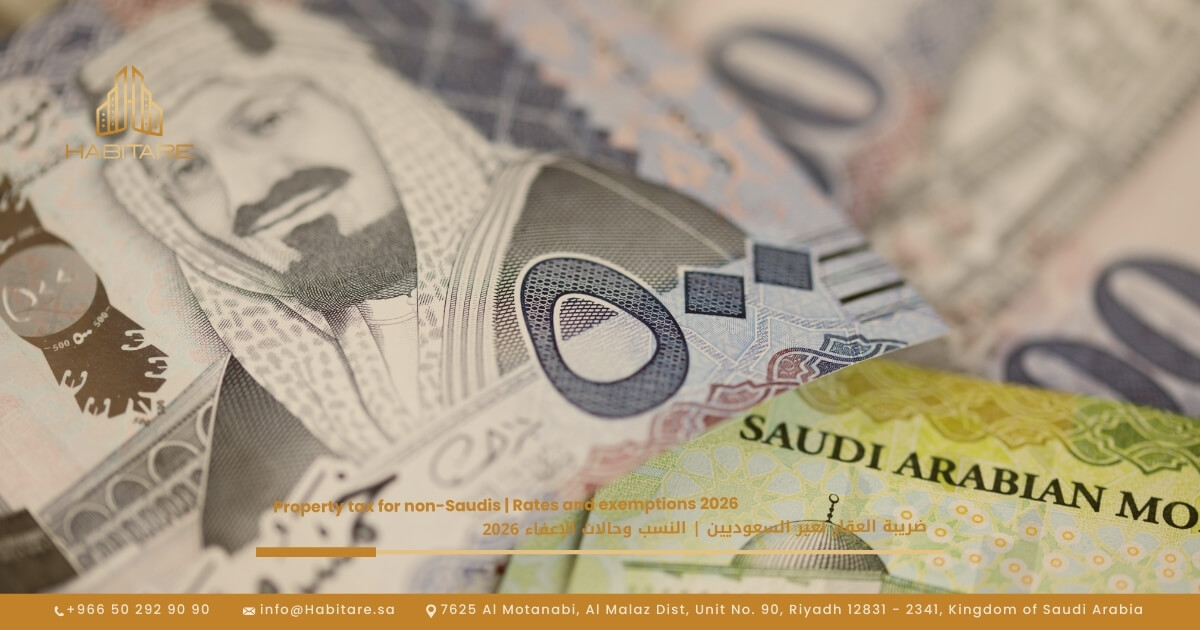 Real Estate Tax for Non-Saudis Rates and Exemptions 2026