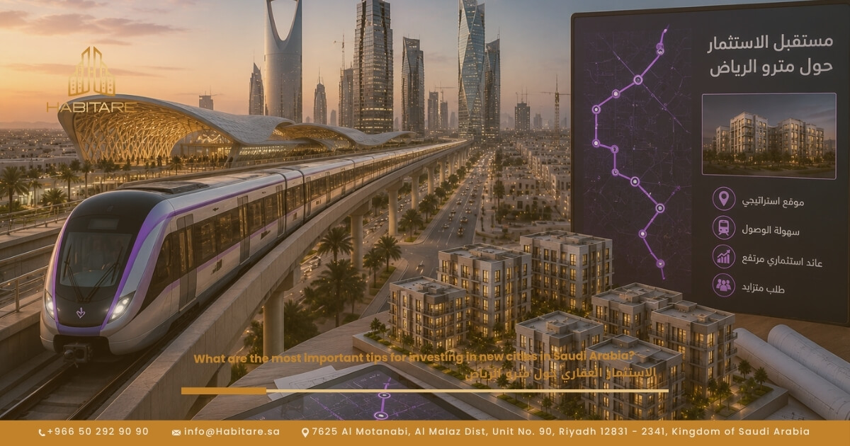Real Estate Investment Around Riyadh Metro