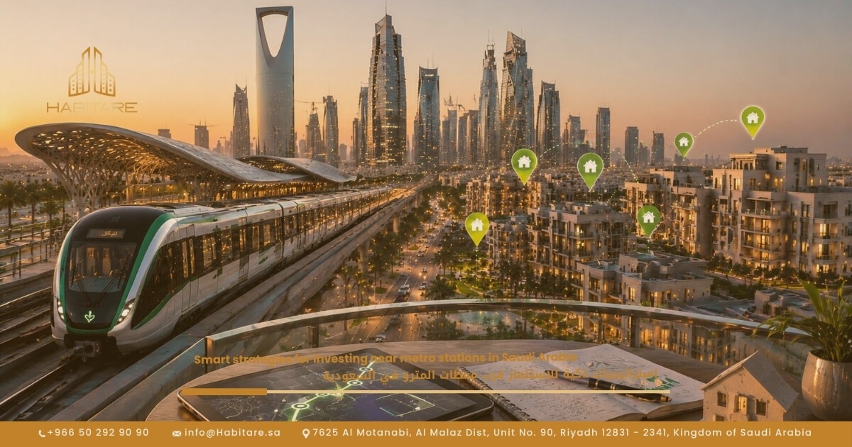 إستراتيجيات ذكية للاستثمار قرب محطات المترو في السعودية