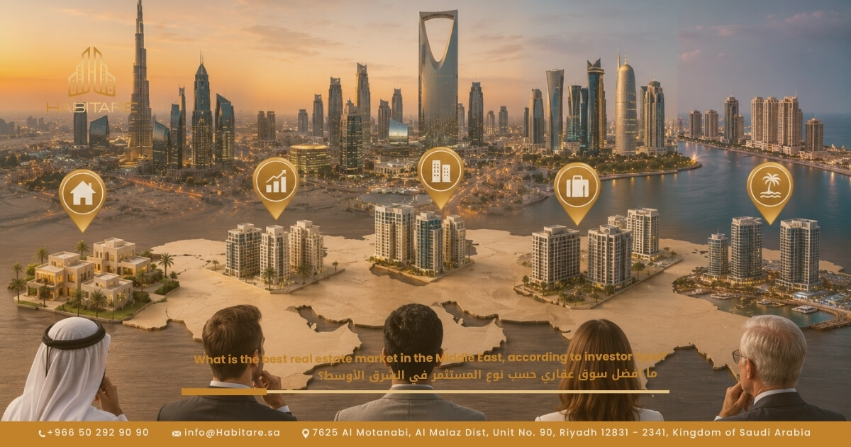 What Is the Best Real Estate Market by Investor Type in the Middle East