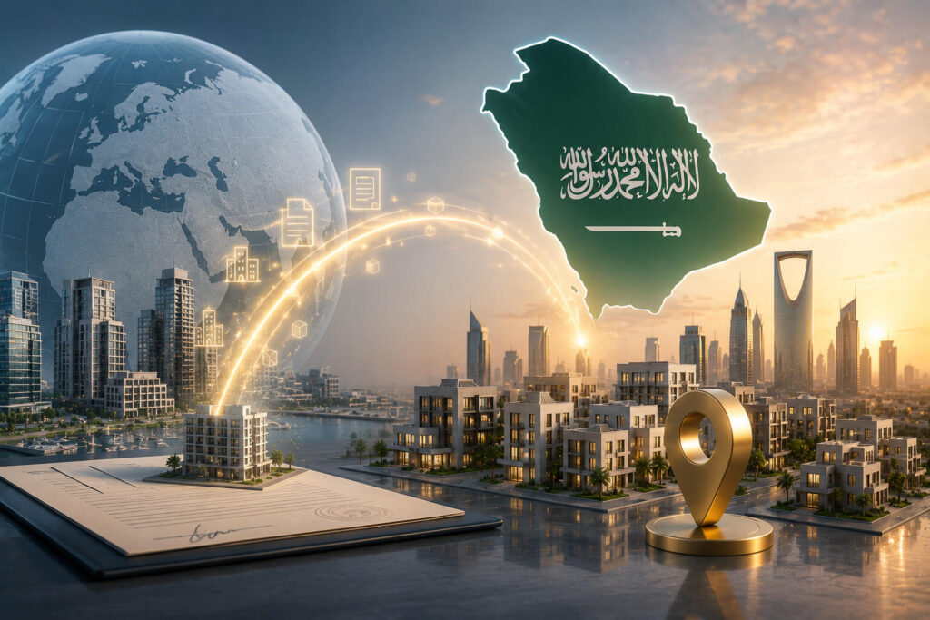 نقل الأصول العقارية إلى السعودية
